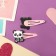 Invisible hair "Princess" (set 2 pcs) Panda, 5.5 cm, pink