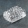 Glass Venice Glass, 17.5 × 10.5 × 6.5 cm