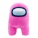 Plush toy-maker Among us super-furry, 40 cm, pink