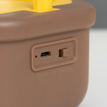 Highlight lamp with a "kitten" LED 3W USB chocolate 9.1x8.1x20 cm Risalux-11