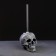 Skull stand "Skull" 16x15x22cm (Yershik n/steel)