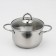 Classic-Prima pan, 1.75 l, d = 16 cm, glass cover, with a heat distribution layer, induction