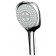 Bath mixer D&K DA1433216, with short pour, white/chromium