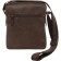 Male bag, lightning department, 1 external pocket, adjustable belt, cognac color