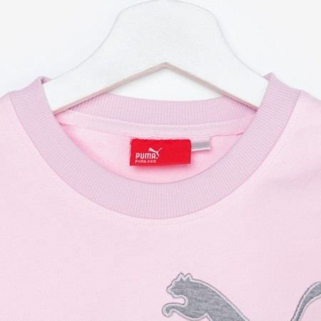 Костюм для девочки PUMA (свитшот, брюки), цвет розовый, рост 122 см (7 лет)-7