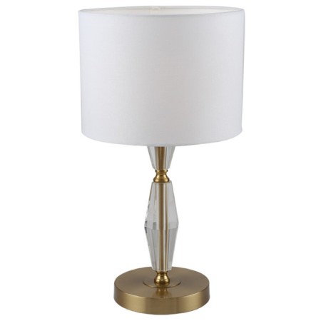 Luminaire desktop Estetio 1xe14 40W, size 24x24x45 cm, bronze color