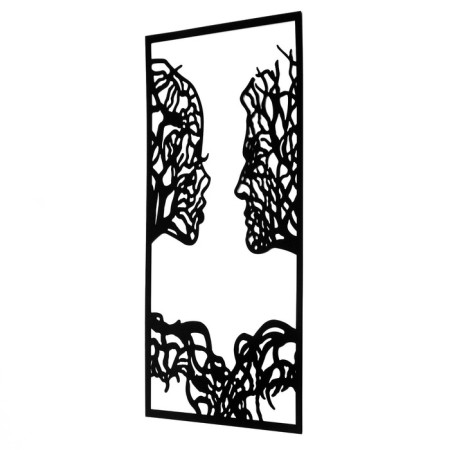 Metal panel "lovers" 48x30cm-1