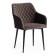 Bremo Mod chair. 708 fabric/metal, 58x55x83cm, dark gray 14/black