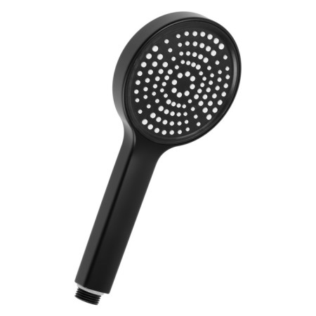 Shower watering can Zein Z3529, D = 105 mm, black-2