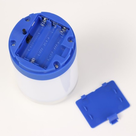 Night Fosi LED 5 modes from 3HAAA Batteries White-blue 6.5x6.5x11.5 cm-14