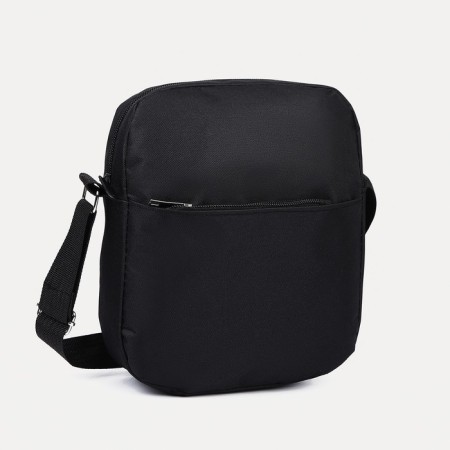 Set of men's backpack on a zipper with USB, external pocket, cosmetic bag, bag, black color-7