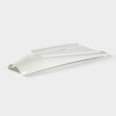 Porcelain dish Magistro "Blanche", 33.5 × 16 × 5 cm, white color-2