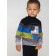 Knitted sweater for a boy, height 80 cm