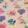 Nail stickers "Flower Garden", voluminous, multi -colored