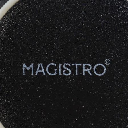 Набор салатников фарфоровых Magistro Lofty, 2 предмета: 600 мл, d=14 см, цвет черный-5