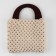 Handles for the bag wooden, 11.5 × 17 cm, brown color
