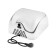 Hand dryer Zein HD227, 1.2 kW, high -speed, anti -vandal, stainless steel