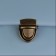 Bag -3 × 2 cm fastener, bronze color
