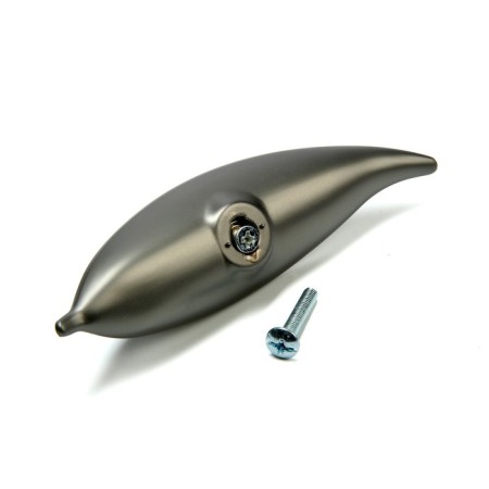 Handle button Cappio RK134 furniture, graphite-golden color-6