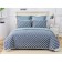 Duet set: sheet, blanket, pillowcase, size 230x250 cm, 150x210 cm - 2 pcs, 50x70 cm - 2 pcs, 70x70 - 2 pcs
