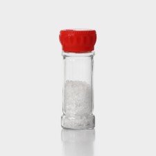 Glass mill is three -position, 115 ml, red color
