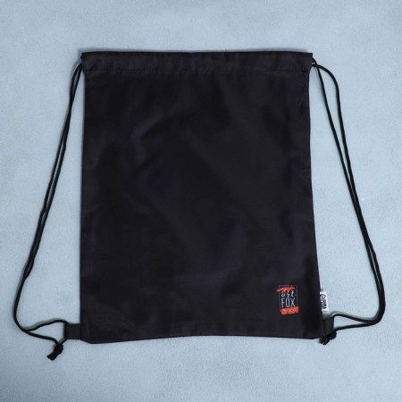 Shoe bag, martial material, black color, 30 x 40 cm-6