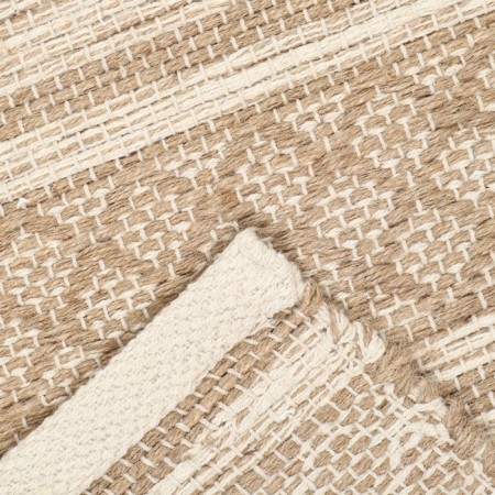 Carpet Ethel Stripes 120*180cm, 50% cotton/ 50% juts, 1550 g/ m2-3