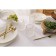Porcelain Porcelain Magistro "glare", d = 23 cm, white color