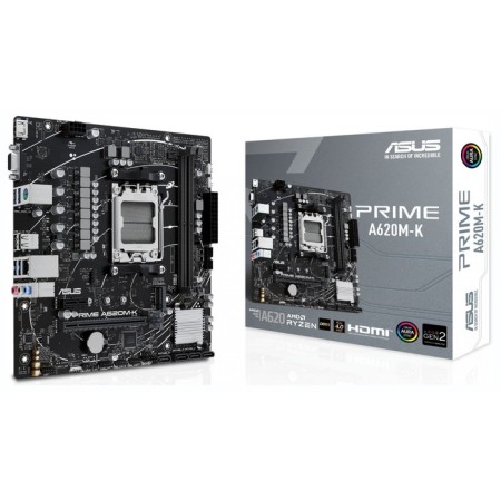Motherboard ASUS Prime A620M-K Socketam5 AMD A620 2XDDR5 MATX AC`97 8ch (7.1) GBLAN RA 107040-6