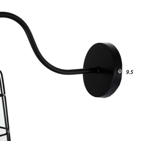 Bra 2532/1 E27 40W Black 15.5x20 cm-7