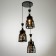 Bayerlux lamp "Kovalce" 3he27 40W black 33x33x35-120cm