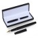Gift feathers in the leatherette case, matte black body