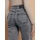 Women's jeans Conte Elegant Mom Fit, XXS size, Acid Washed Bleach color