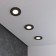 Submissive moisture -proof lamp Elektrostandard, Flickr, 84x84x27 mm, GU10, black matte color