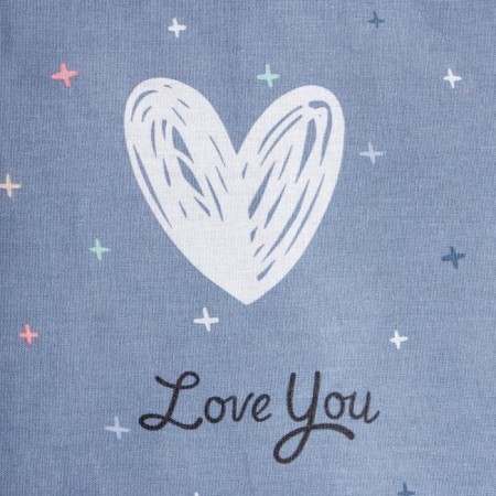 Bed linen Ethel Duet Love for Two 143*215cm-2pcs, 240*220cm, 70*70cm-2pcs-4