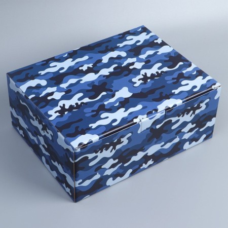 Box Gift team, packaging, Militari, 30 x 23 x 12 cm