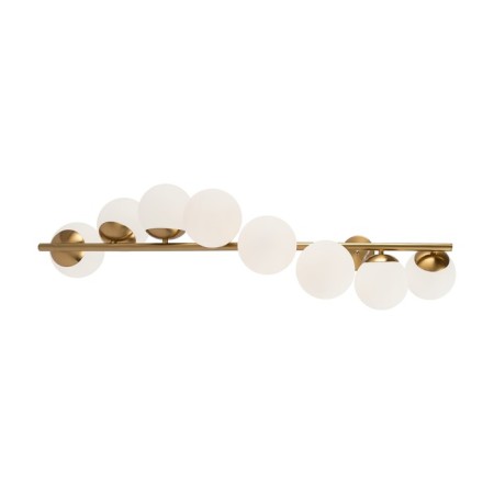Suspended lamp Freya Fr5199PL-08BS1 Zing, 1040x130x1200 mm, E27, 8x60W, brass color-7