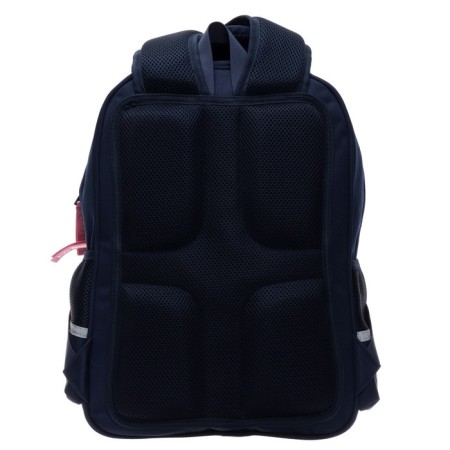 School backpack Bruno VisConti "Rabbit", 40 x 30 x 19 cm, ergonomic back, pencil case as a gift, blue-6