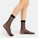 Women's cavalry socks 20den, black color, size 23-25