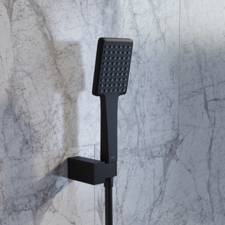 Shower watering can Iddis slide sli1f0bi18, 259x98x15 mm, black matte-7