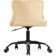 Computer chair Eddon Plastic/velor, black/beige 50x60x73 cm