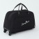 Road bag on wheels, external pocket, black color