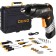 DKO DKS4FU-LI, 4 V, 1.3 Ach, case + set of tools 112 pcs.