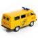 Metal machine "UAZ-3962. Children ", inertia, 1:43, mix