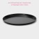 Form for pizza "Jacqueline", d = 29 cm, anti -stick coating, black color
