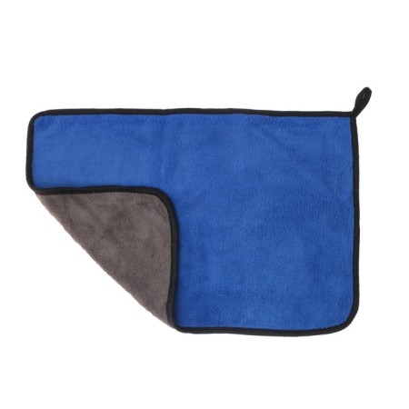 A car for washing a car, Cartage, microfiber, 350 g/m², 30 × 40 cm, blue-gray-5