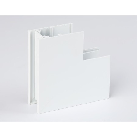 Ambrella Connector Corner internal for the Magnetic GL3377 WH, White overhead tire pipeline-1