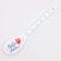 Ceramic mug with a spoon "I love you", 350 ml, white color