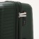 Big suitcase 28 ", lightning department, code castle, 4 wheels, green color