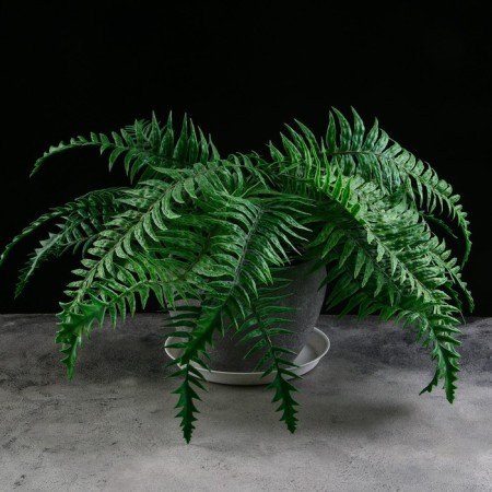 Patron for the pot, d = 16.1 cm, plastic, color marble-3